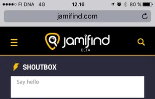 Jamifind screenshot 1