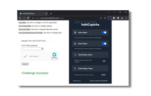 hektCaptcha screenshot 1