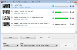 Free YouTube to iPod Converter screenshot 1
