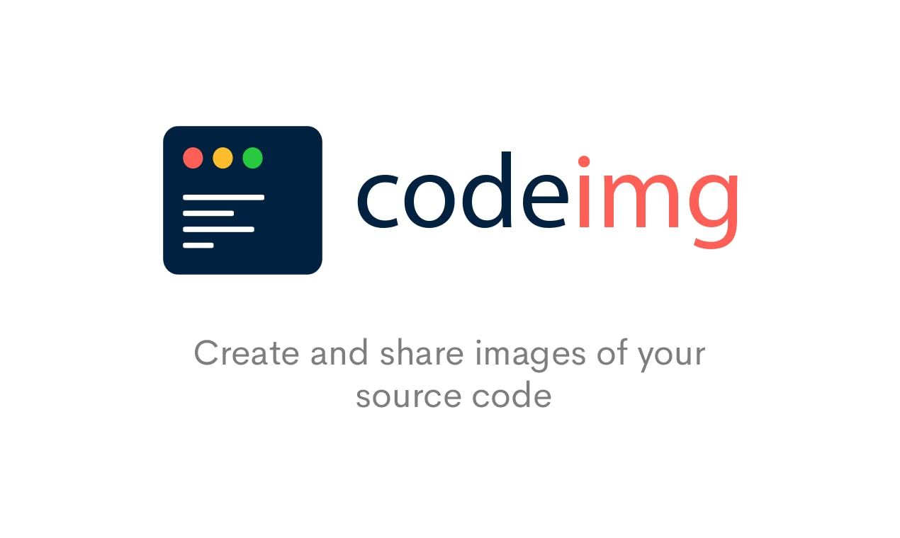 Codeimg: Create and share beautiful images of your source code ...