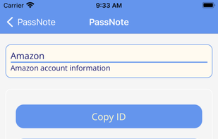 PassMemoPad screenshot 2