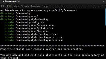 Compass (CSS framework) screenshot 1