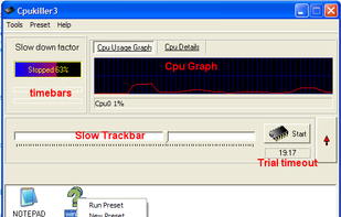 Cpukiller screenshot 1