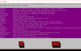 DockSTARTer screenshot 1