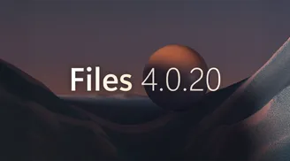 Files 4.0.20 adds archive extraction upgrades and improved operation feedback image