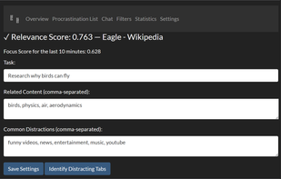 ProcrastiScan screenshot 1
