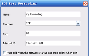 Router Port Forwarding screenshot 1