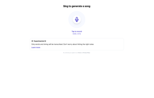 Riffusion screenshot 1