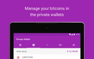 Lykke Wallet screenshot 1