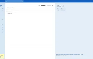 General task view ("inbox")
