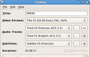 OGMRip screenshot 1