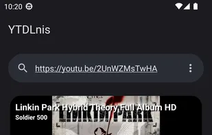 YTDLnis screenshot 1