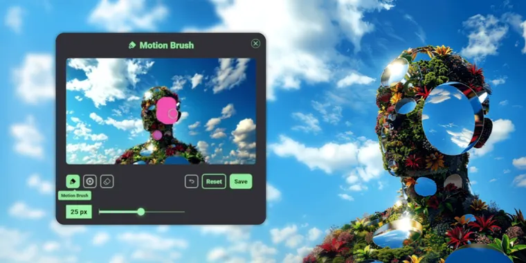 Kaiber launches Motion Brush to animate specific image parts with precision and ease image