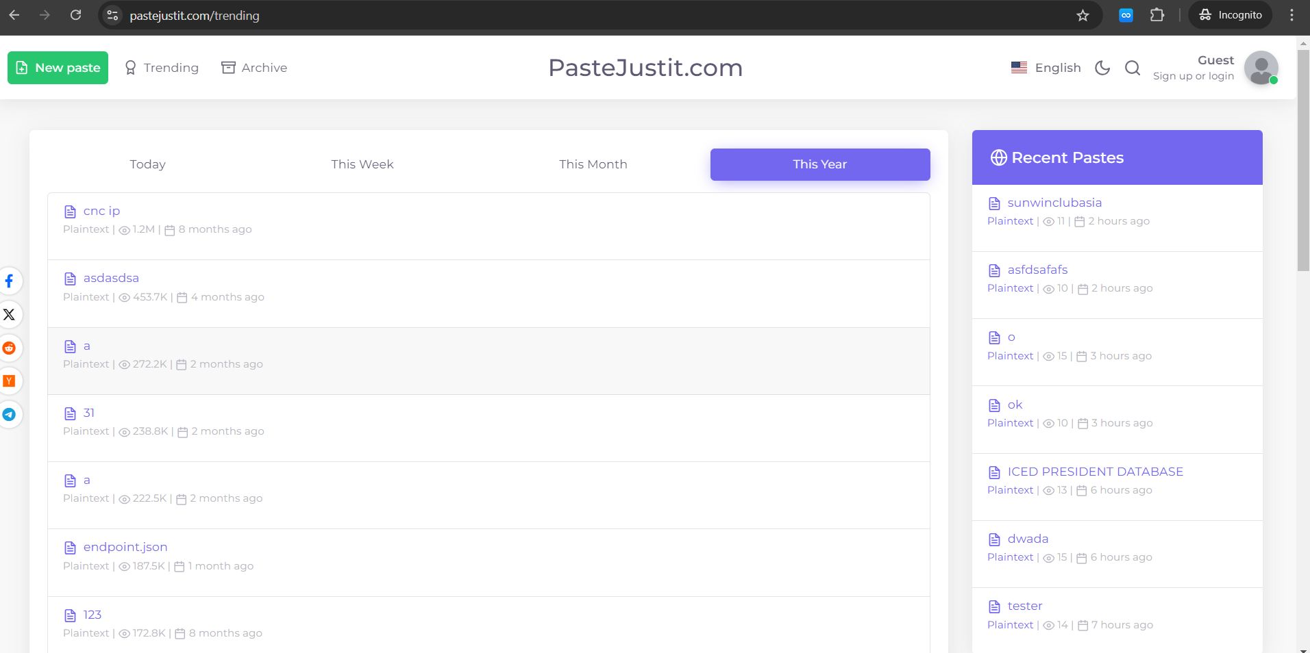 Alternatives 25+ Pastebin Services AlternativeTo