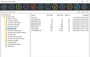 Zipware screenshot 2