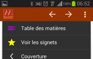 MReader screenshot 1