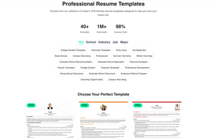 Professional Resume Templates
Choose from our collection of modern, ATS-friendly resume templates designed to help you land your dream job.