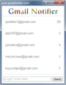 Gmail Notifier (gmailnotifier.com) screenshot 1
