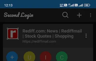 Second Login screenshot 3