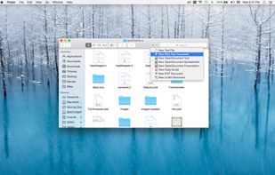 New File Menu screenshot 1