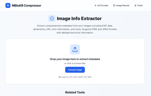 Image Info Extractor