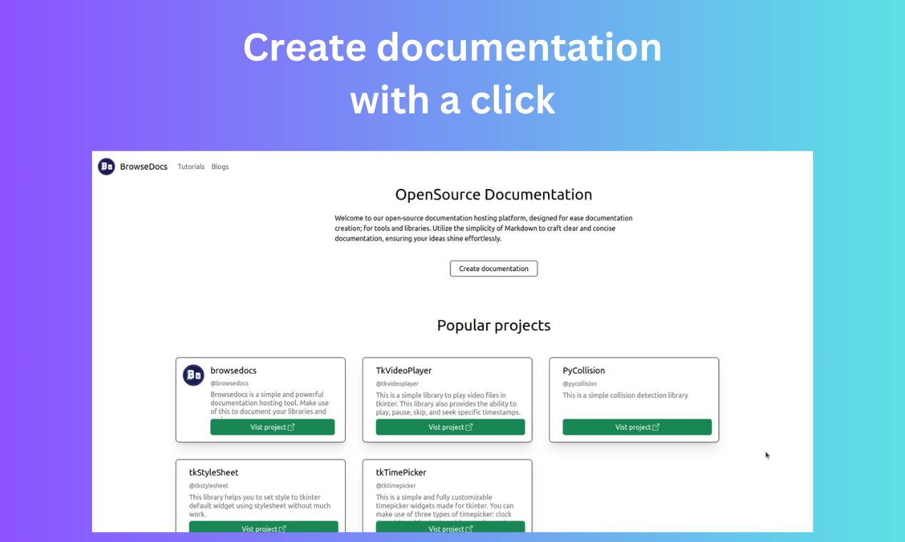 BrowseDocs Alternatives: Top 4 Documentation Generators & Similar ...