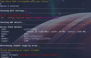 Neighbor wifi router info