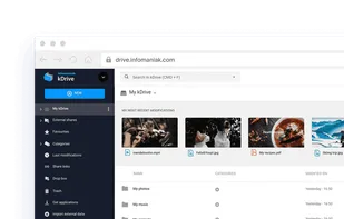 Infomaniak kSuite screenshot 2