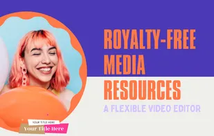 Create stunning videos with abundant free videos, images, and music. Or upload local resources.