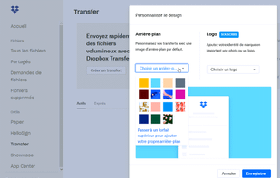 Dropbox Transfer screenshot 2