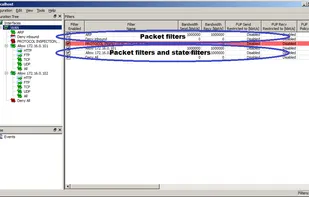 Bandwidth Management and Firewall screenshot 2