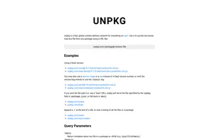 unpkg screenshot 1