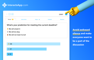 Avoid awkward silence and make everyone want to be a part of the discussion