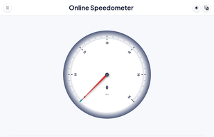 Online Speedometer screenshot 1