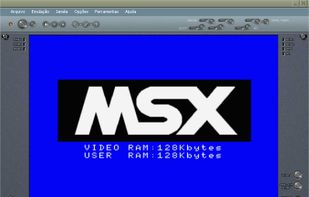 blueMSX screenshot 1