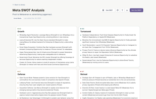 SWOTPal screenshot 2