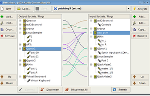QjackCtl screenshot 3