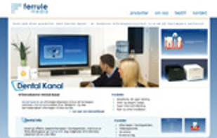 Dental Kanal and Dental Info in Norway, made with Hollywood Designer on Amiga