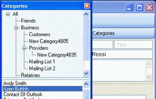 Contacts Express screenshot 1