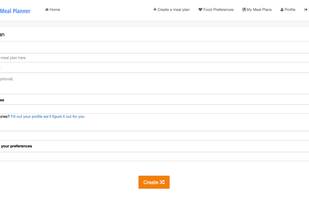 PCOS Meal Planner screenshot 1
