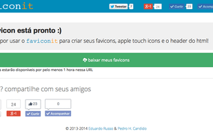 Download the favicons, apple touch icons and the HTML instructions