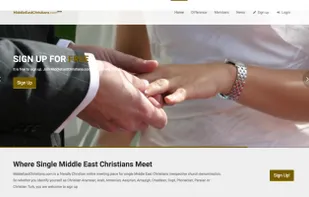 MiddleEastChristians.com screenshot 2