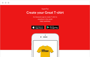 Create a mobile-ready website for your app instantly.
