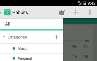 The HabitHub screenshot 2