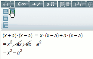 MathType screenshot 1
