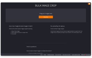 Drop images.