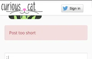 CuriousCat.me screenshot 2