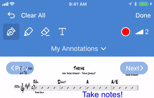 Planning Center Music Stand screenshot 2
