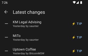 BTC Map screenshot 3