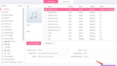 Start Converting Apple Music to MP3